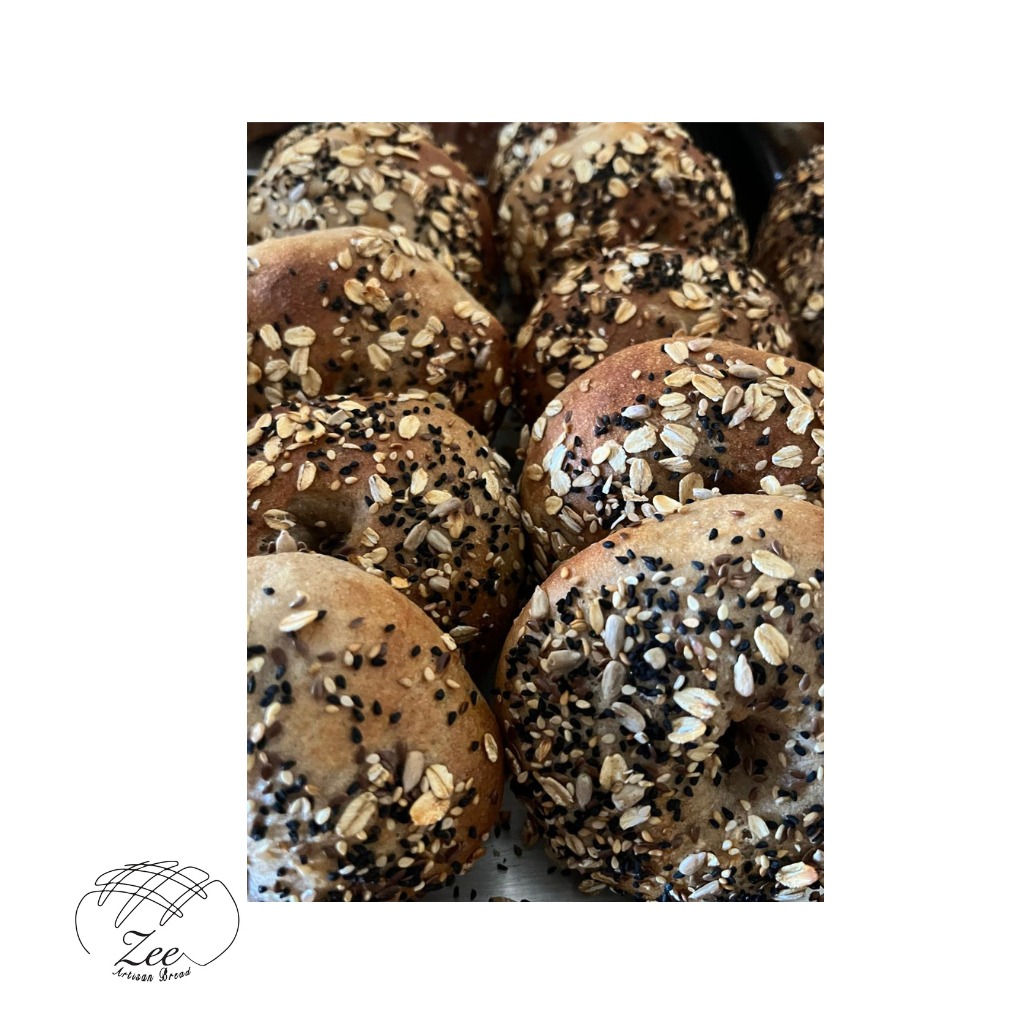 Leavened Multigrain Bagels