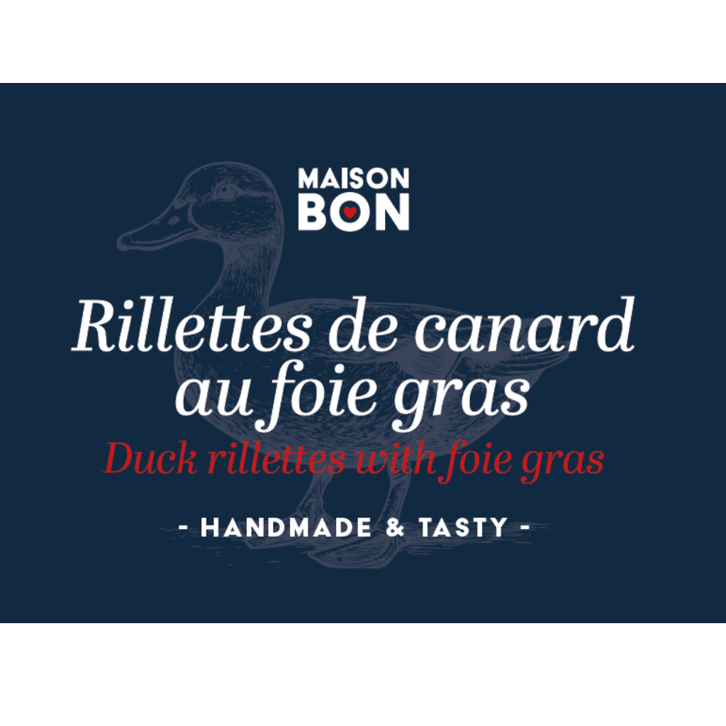 Duck Rilletes with Foie Gras [ 200g ]