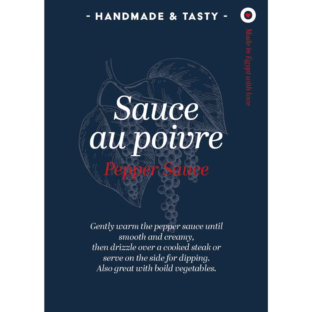 Au Poivre Pepper Sauce [ 200ml ]